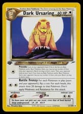 Pokemon Card - Dark Ursaring Neo Destiny 21/105 1st Edition Rare