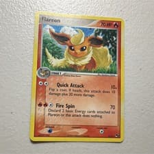 Pokémon TCG Flareon POP Series 3 Rare Holo Stage 1 70 HP 002/017 