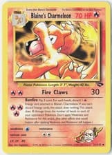 Blaine's Charmeleon Unlimited Uncommon Gym Challenge 031/132 LP/MP
