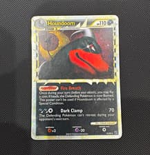 Pokemon TCG Houndoom Prime 82/90 Undaunted Ultra Rare Holo English 110 HP 2010