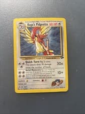 Koga's Pidgeotto 27/132 Gym Challenge Pokemon Card 2000 WOTC Rare LP