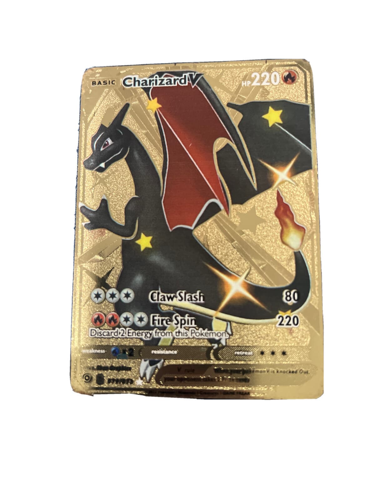 Pokémon TCG Charizard V Champion's Path 079/073 Holo Secret Rare