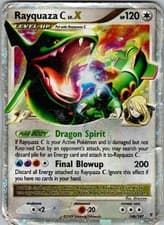 Rayquaza C Lv.X Ultra Rare Supreme Victors 146