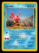 Pokemon Neo Discovery Corsola 37/75 Uncommon Unlimited LP