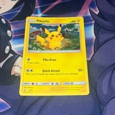 Pikachu 4/12 Holo MCDONALDS 2018 Moderate Play Pokemon Card