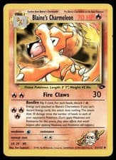 Blaine's Charmeleon 31/132 Uncommon Gym Challenge Pokemon LP