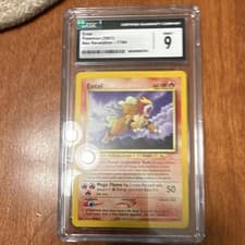 Pokemon Entei Neo Revelation Holo Rare CGC 9 Eng 2001 17/64 Pokemon TCG