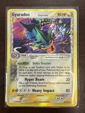 Pokemon Company Gyarados Delta Species 8/110 EX Holon Phantoms Holo 2006