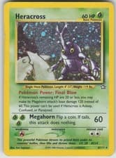 Pokemon TCG Heracross Holo Rare Neo Genesis 006/111