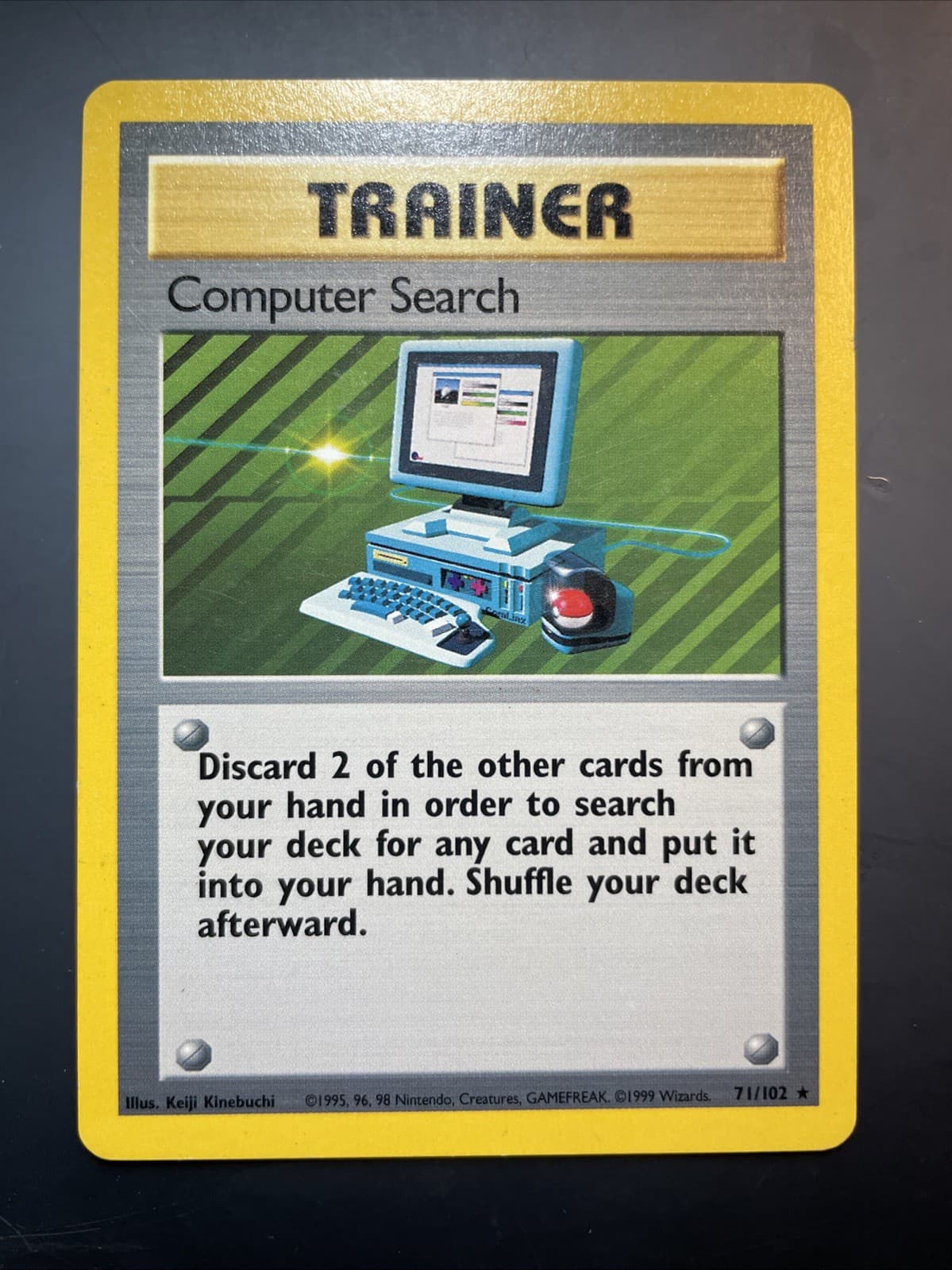Computer Search 071/102 Base Set (Shadowless) Regular