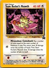 Team Rocket's Meowth Promo WoTC Promo 18/53 NM