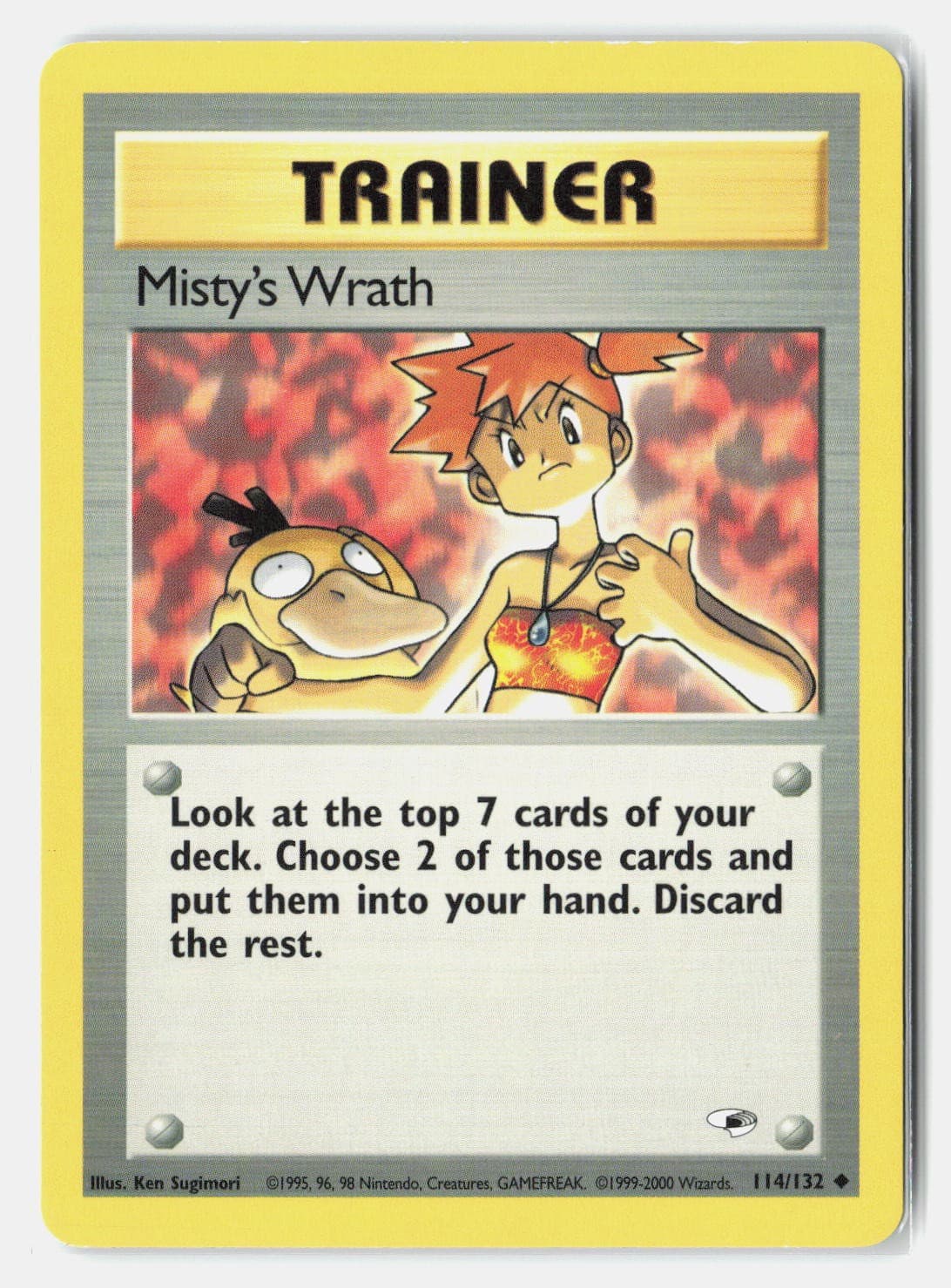 Gym Heroes #114/132 Misty's Wrath