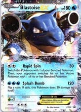 Blastoise EX XY30 Holo Promo XY Promo Pokemon NM Front / LP Back