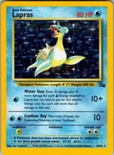 Lapras Fossil #10/62 Pokemon Card Wizards of the Coast (10) BRAND NEW UNPAYED
