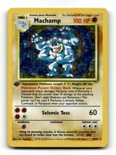 Machamp 8/102 Deck Exclusives 1st Edition Holo Holo Rare HP