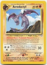 Aerodactyl Rare Neo Revelation N3 Fighting Unlimited 15/64 2001 NM