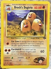 BROCK’S DUGTRIO 22/132 POKÉMON GYM CHALLENGE