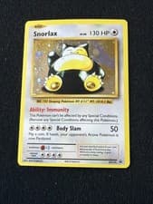 Pokemon TCG Snorlax XY179 Black Star Promo Holo LP