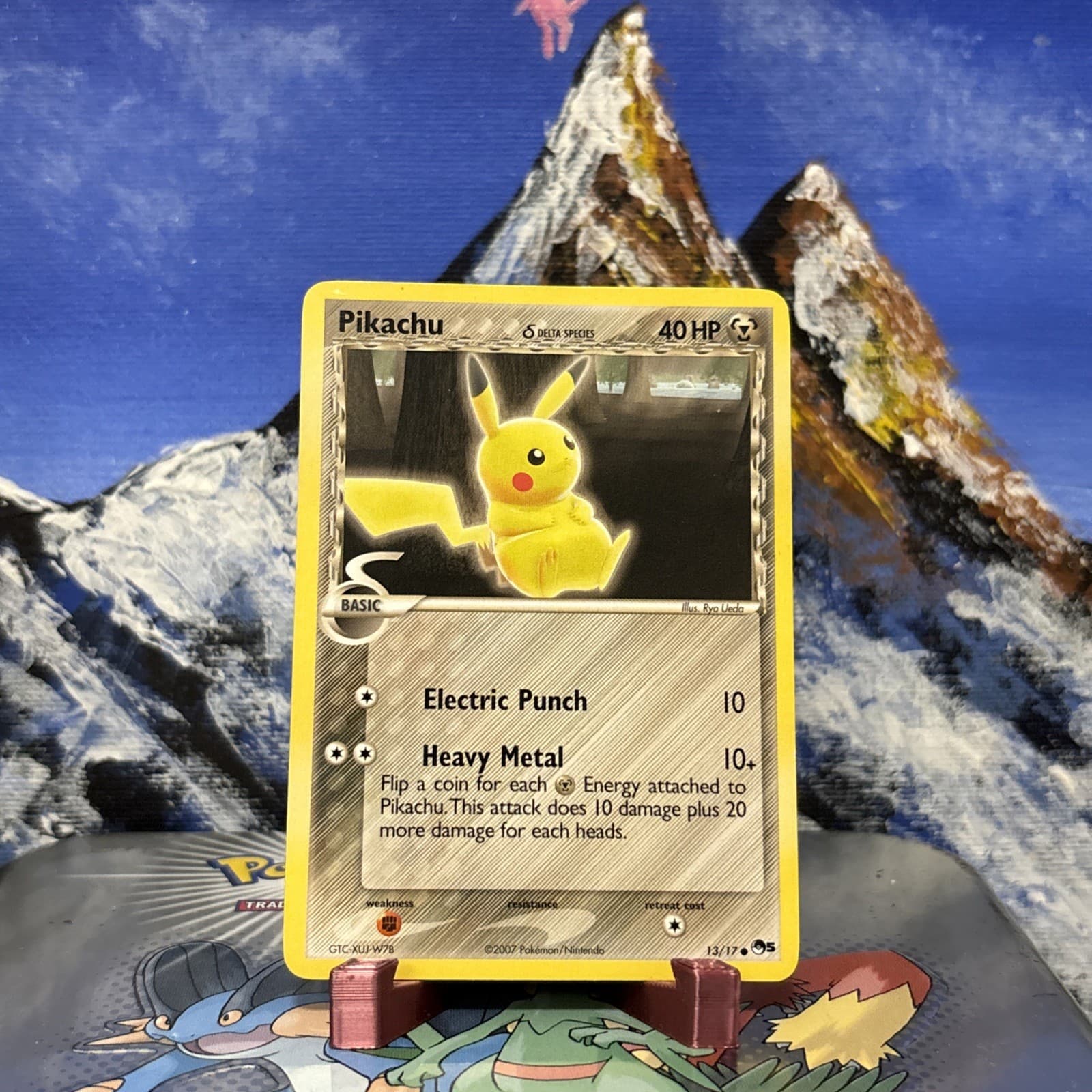 Pikachu (Delta Species) - 013/017 Pokemon POP Series 5 - Regular LP