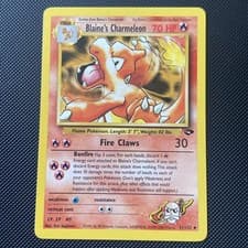 Pokemon Blaine's Charmeleon 31/132 Gym Challenge - Uncommon -LP+ Vintage WotC
