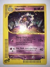 Starmie - H28/H32 - Pokemon Skyridge Holo Rare Card 