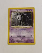 Unown A 33/75 Rare - Neo Discovery Pokemon Card
