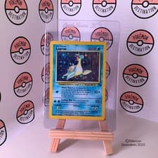 Pokémon lapras fossil holofoil card, 10/62. LP condition