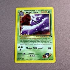 Pokemon Koga's Muk 26/132 Gym Challenge Rare Regular Unlimited 2000 Sugimori