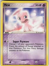 Pokemon Mew 111/110 EX Holon Phantoms Secret Rare NM Non Holo