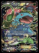 Venusaur EX XY123 Holo Promo XY Promo Pokemon TCG Damaged Dents/Crease
