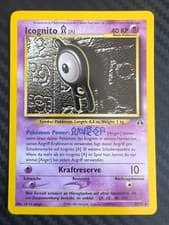 Pokemon TCG Icognito (Unown "A") 33/75 German Non-Holo Neo Discovery LP