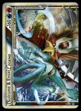 Suicune & Entei LEGEND 94/95 LEGEND HGSS Unleashed Pokemon Holo LP (Top)