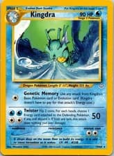 Kingdra 19/64 Rare Neo Revelation Pokemon Unlimited Lightly Played