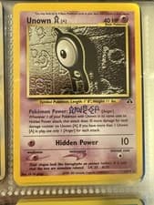 Pokemon Cards: Neo Discovery Rare: Unown A 33/75