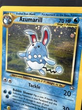 Pokemon '184 Azumarill 2/111 Neo Genesis Rare Vintage GameFreak 2000 LP
