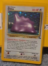 Pokemon TCG Ditto 3/62 Fossil Holo