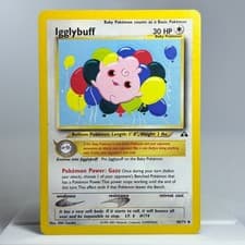 IGGLYBUFF 40/75 Neo Discovery Uncommon Pokemon Unlimited MP US SELLER