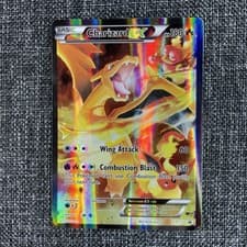 Charizard EX XY121 Black Star Promo Full Art Pokémon TCG MP Or HP