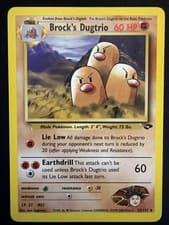 Brock's Dugtrio 22/132 Gym Challenge Regular