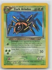 Dark Ariados 17/105 Rare Neo Destiny Pokemon Unlimited Moderately Played