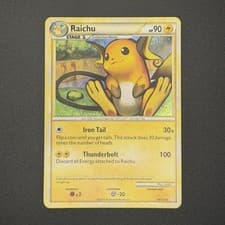 Raichu (Cracked Ice Holo) 10/123 Holo Rare Deck Exclusives Pokemon MP