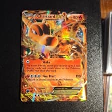 Pokémon TCG Charizard EX XY29 Ultra Rare Black Star Promo Card LP-NM