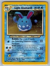 Light Azumarill 13/105 Rare Neo Destiny Pokemon Unlimited Holo NM/LP