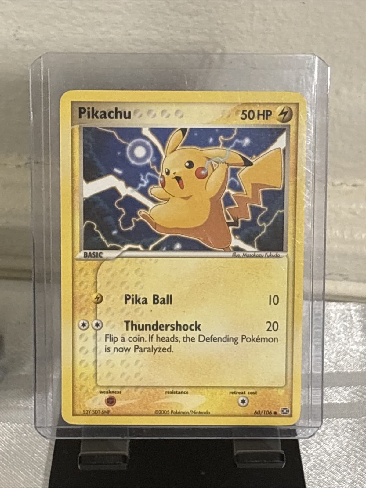 Pikachu 60/106 Emerald Regular Non-Holo