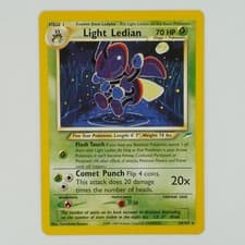 Light Ledian 24/105 Rare Neo Destiny Pokemon Card