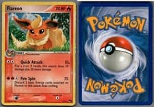 2006 Pokemon, POP Series 3, #2/17 Flareon, Holo Rare (b)