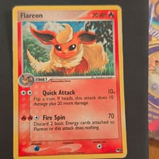 Flareon 002/017 Rare Holo POP Series 3 Pokemon TCG ENG 2006