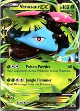Venusaur EX XY28 Holo Promo XY Promo Pokemon Damaged