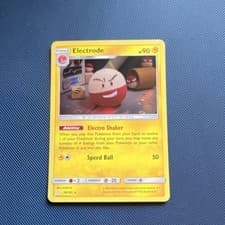 Electrode Holo Holo Rare SM - Team Up 39/181 NM-LP ERROR HOLO BLEED