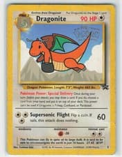 1999 Pokemon, WoTC Promo, #5 Dragonite (Movie Promo), Promo HP
